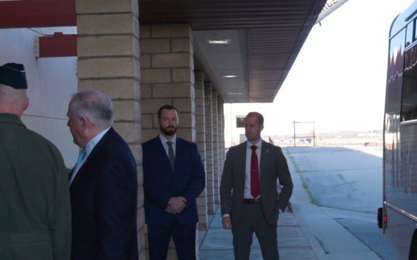 AF Secretary Kendall experiences VISTA of future flight test at Edwards