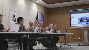 B-Roll: MRF-D 24.3 participates in table top exercise at U.S. Embassy, Port Moresby