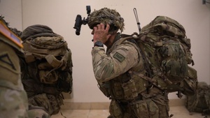 Soldiers with the Irish Guards conduct air assault mission to support 1st BCT, 10th MTN DIV (LI)