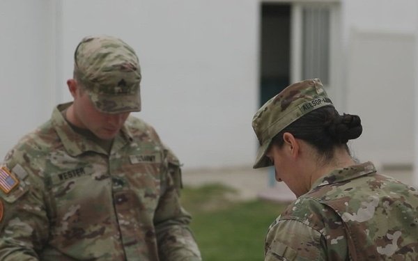 Preventive Medicine conducts data collection and training at African Lion 2024