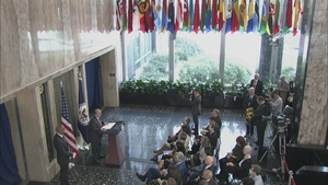 Foreign Affairs Day at the Department of State - Ceremony and wreath-laying at the State Department’s Memorial Wall