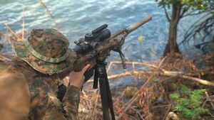 Balikatan 24 B-Roll: 15th MEU Recon Marines Conduct Bilateral Sniper Range