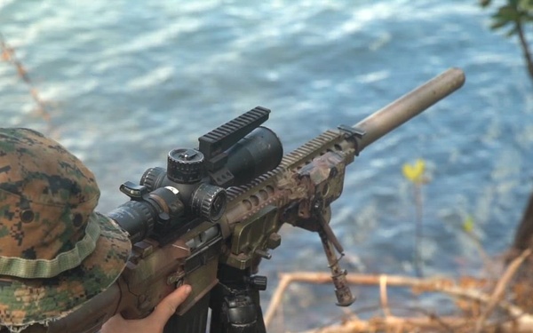B-Roll: 15th MEU Recon Marines Conduct Balikatan 24 Bilateral Sniper Range