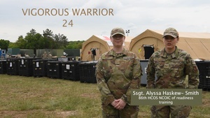 Vigorous Warrior 24: casualty simulators