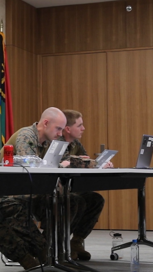 REEL: MRF-D 24.3 participates in table top exercise at U.S. Embassy in PNG