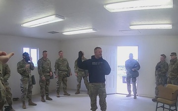 Utah National Guard Soldiers participate in Gas Chamber Training