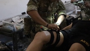 Balikatan 24: 2nd Battalion, 27th Infantry Regiment, 3rd Infantry Brigade Combat Team, 25th Infantry Division conduct medical training with the Australian Army 4th Health Battalion