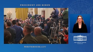 President Biden Presents the Commander-in-Chief’s Trophy