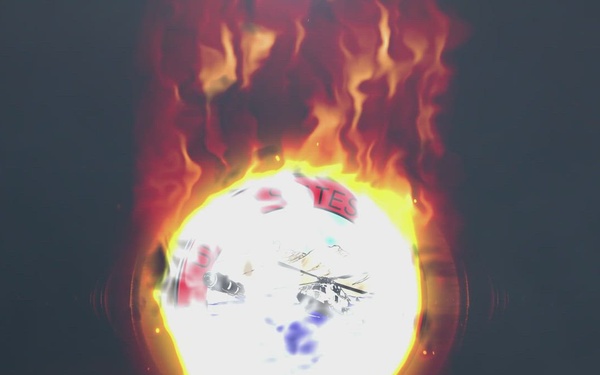 RWWS patch logo Fireblast animation