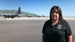 Assistant MAFFS Liaison Officer Charlene Rogers discusses role during MAFFS activations