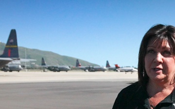 Assistant MAFFS Liaison Officer Charlene Rogers discusses role during MAFFS activations