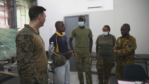 B-Roll: MRF-D 24.3 U.S. Sailors, PNGDF provide medical support during HADR exercise 