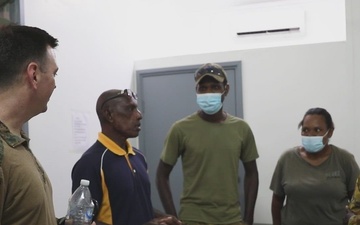 B-Roll: MRF-D 24.3 U.S. Sailors, PNGDF provide medical support during HADR exercise 