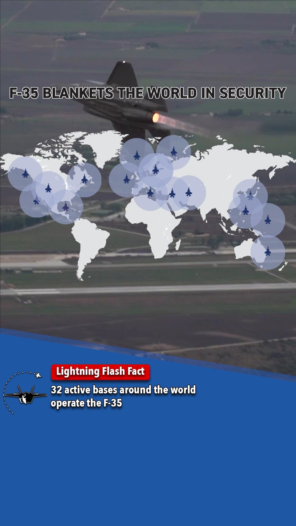 DVIDS - Video - 32 active bases operate the F-35 Lightning Flash Fact