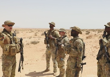 BROLL: Maryland  National Guard unit conducts infantry squad assault training at African Lion 2024