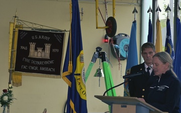 USAG Ansbach Fallen Firefighter Ceremony