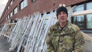 U.S. Army Maj. Francis Porcase, executive officer of 3rd BCT, 10th MTN DIV (LI) interview on tactical convoy in support of Immediate Response