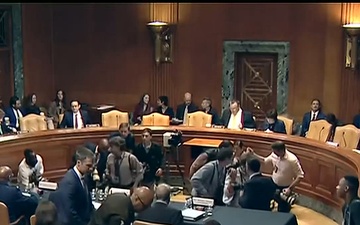 Austin, Brown Testify Before Senate on Defense Budget