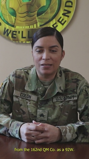 Why I Serve - Sgt. Rosy Colón