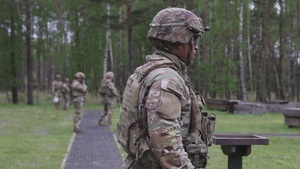 V Corps Best Squad Competition M17 and M4 Qualifications