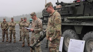 V Corps Best Squad Competition AT4 Range B-Roll Part 2