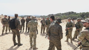 BROLL: 1-175 IN conducts scout and sniper training in Bizerte, Tunisia