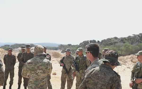 BROLL: 1-175 IN conducts scout and sniper training in Bizerte, Tunisia