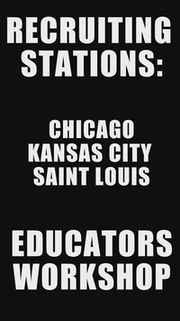 Educators Workshop 2024 Recruiting Stations Chicago, Kansas City and Saint Louis