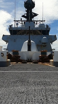 Today I went to work with a gunner’s mate aboard Coast Guard Cutter James: here’s how it went