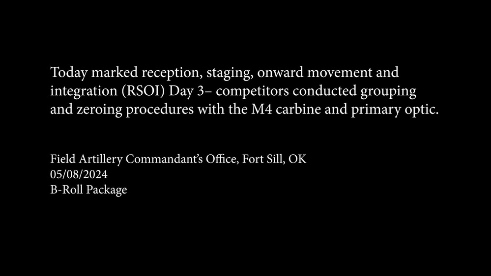 Dvids Video Zero Range Best Redleg 2024