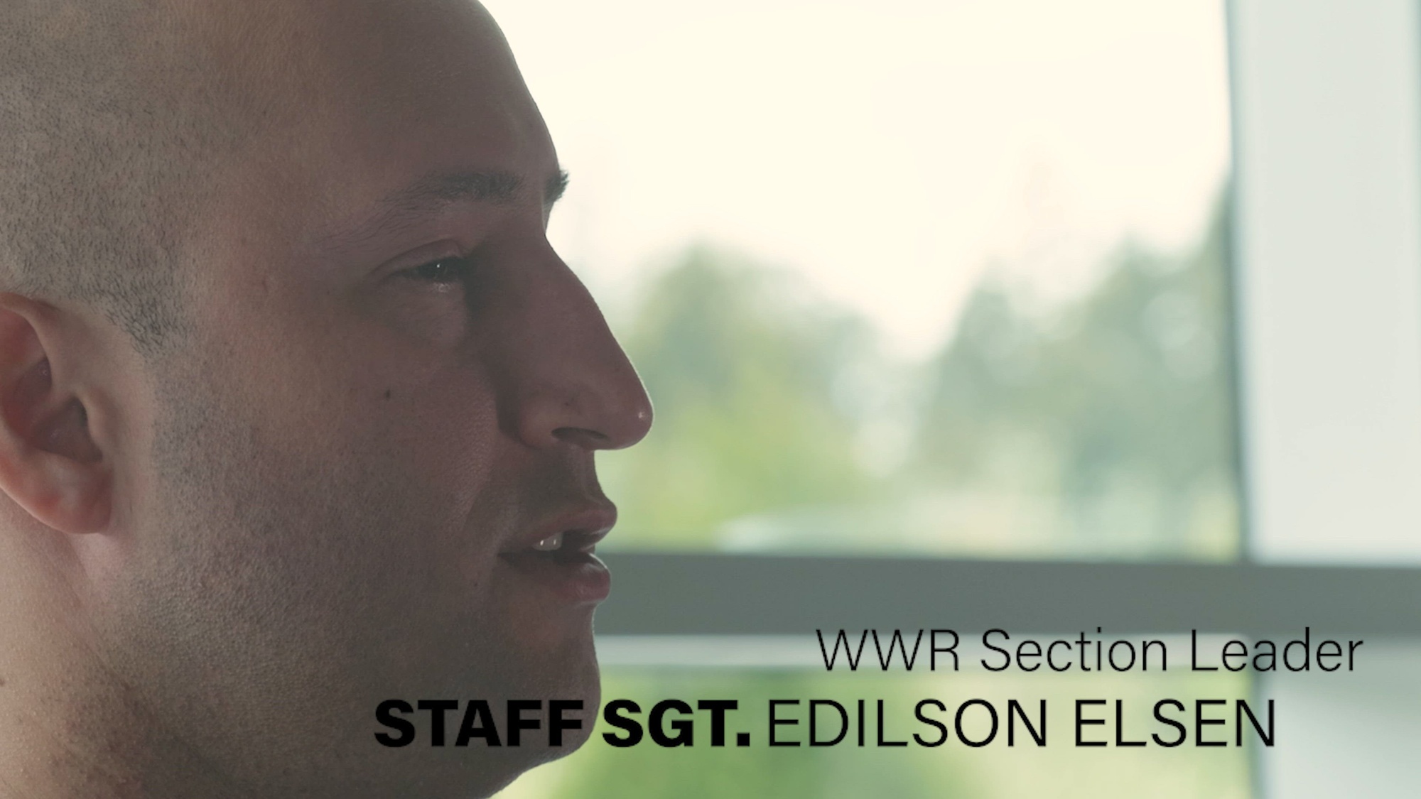 U.S. Marine Corps Staff Sgt. Edilson Elsen the Wounded Warrior Battalion West Section Leader speaks on the benefits of the Warrior Athlete Recondition Program (WAR-P) training camp at Nike World Headquarters, Beaverton, OR. May 07, 2024. Elsen has 3 years of committed service to wounded Marines at the Wounded Warrior Regiment. (U.S. Marine Corps video by Cpl. Joshua Munsen)