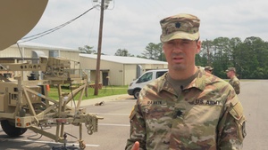 Soldiers with the 10th MTN DIV (LI) conduct movement of the division higher command