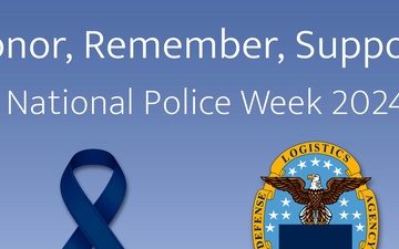 Honor, Remember, Support: National Police Week 2024 (emblem)