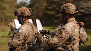 V Corps Best Squad Competition Medical Lane and 12-Mile Ruck