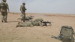 BROLL: Maryland  National Guard unit conducts live fire infantry squad assault training at African Lion 2024