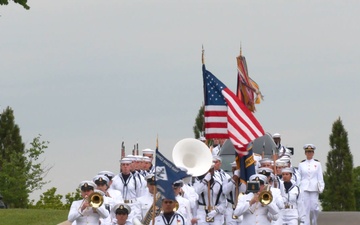 U.S. Navy Radioman 3rd Class Starring B. Winfield Funeral Service