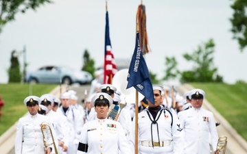 U.S. Navy Radioman 3rd Class Starring B. Winfield Funeral Service