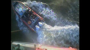 Coast Guard rescues injured man from aground sailboat near Sapelo Sound, Georgia