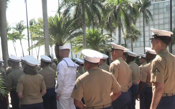 Fleet Week Miami 2024 USMC Reception B-Roll
