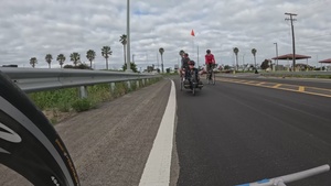 Recumbent and Hand Cycling with 2024 Team Navy Adaptive Cycling Team