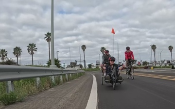 Recumbent and Hand Cycling with 2024 Team Navy Adaptive Cycling Team