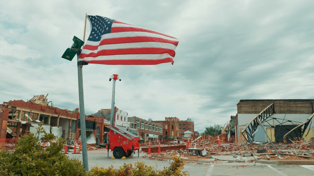DVIDS - Video - Oklahoma National Guard assists in Sulphur tornado relief