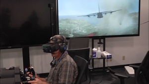 C-130H pilots simulate MAFFS aerial wildland firefighting