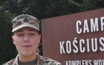 Staff Sgt. Anna Xenitelis - Happy Mother's Day from USAG Poland &amp; V Corps