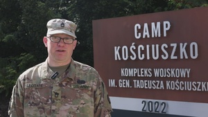 Sergeant 1st Class John Leggate - Happy Mother's Day from USAG Poland & V Corps