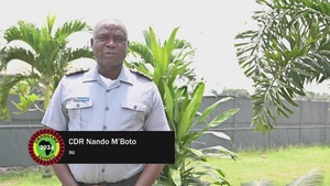 Faces of Obangame: CDR Nando M’Boto