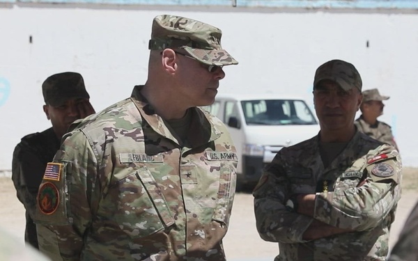 BROLL: SETAF-AF Deputy Commanding General visits African Lion 2024 training in Bizerte, Tunisia