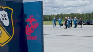 The Blue Angels’ perform at the 2024 MCAS Cherry Point Airshow