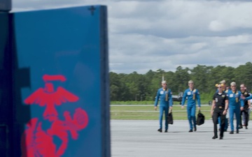 The Blue Angels’ perform at the 2024 MCAS Cherry Point Airshow