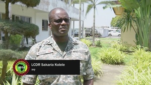 Faces of Obangame: LCDR Sakaria Kolele